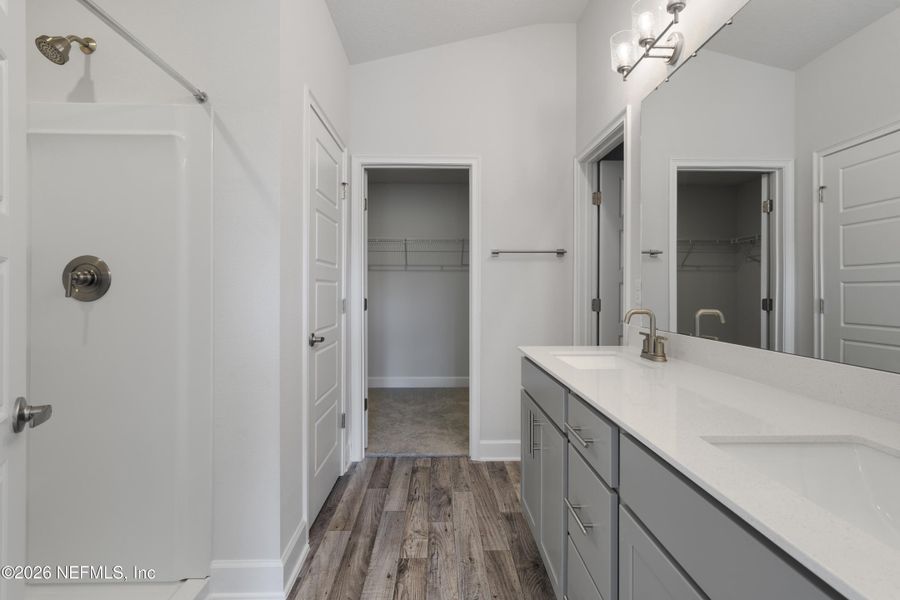 Furnished interior view inside a new home in Shadow Crest at Rolling Hills, Green Cove Springs (Image 7).
