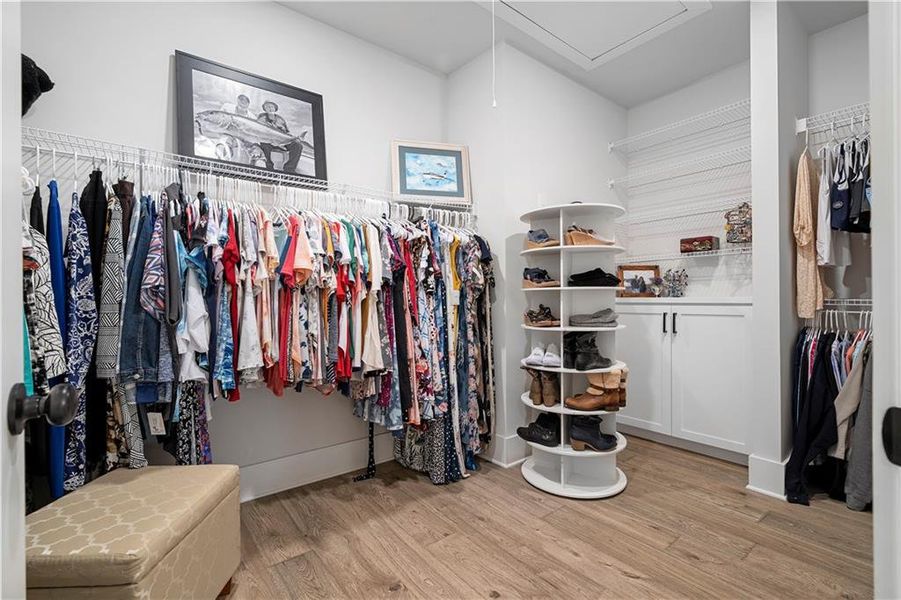 Furnished interior view inside a new home in , Monroe (Image 44).