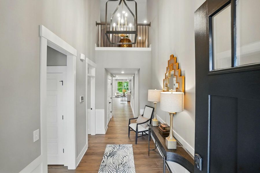 Furnished interior view inside a new home in Heritage - 55+ Community, Indian Trail (Image 7).