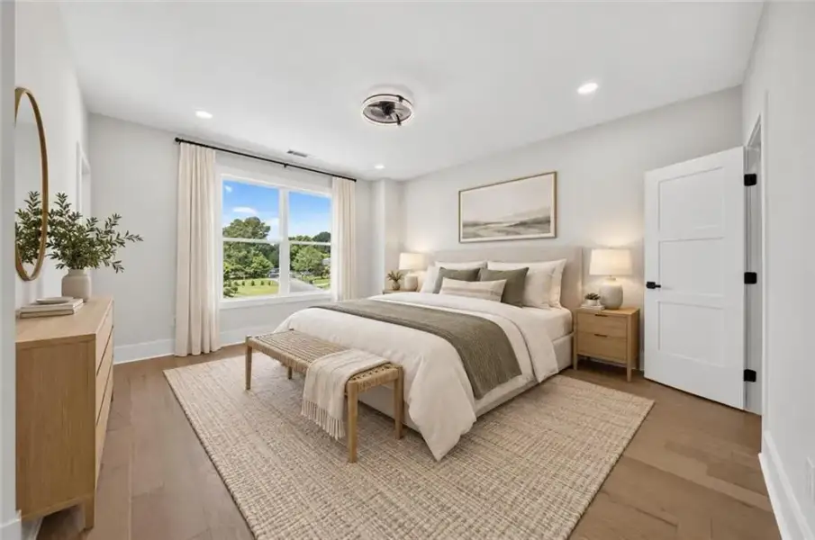 Furnished interior view inside a new home in , Loganville (Image 11).