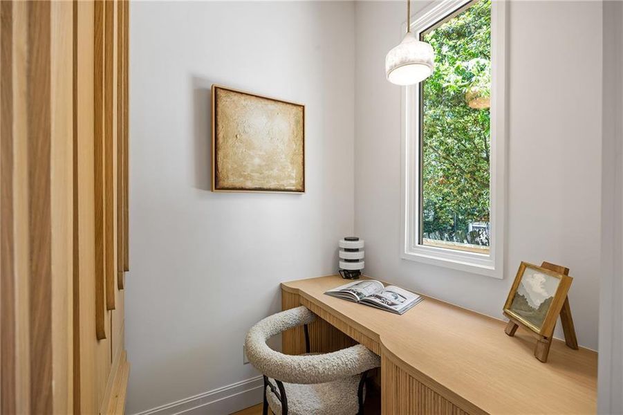 Furnished interior view inside a new home in , Brookhaven (Image 41).