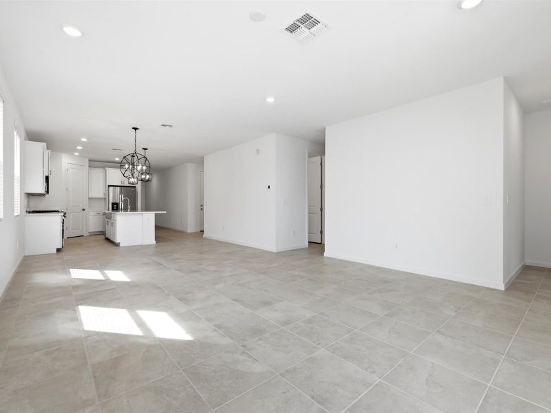 Spacious, unfurnished interior of a new home in Allure Vista Estate Series, Buckeye (Image 9). Spacious, unfurnished interior of a new home in Allure Vista Estate Series, Buckeye (Image 9).