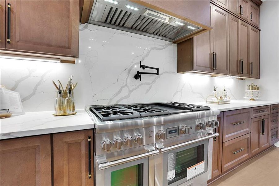 Furnished interior view inside a new home in , Milton (Image 63).