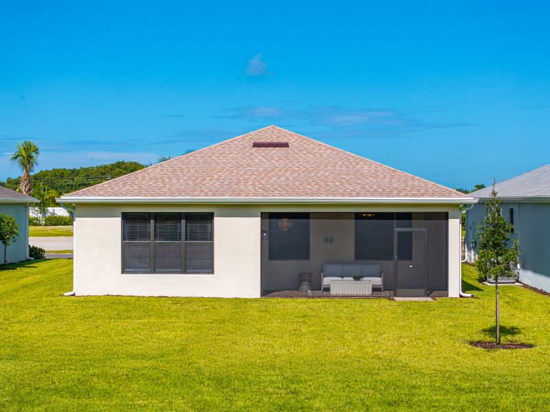 Representative exterior details of a home built from the Andros by GL Homes in Valencia Harbor (55+), Fort Myers (Image 3).