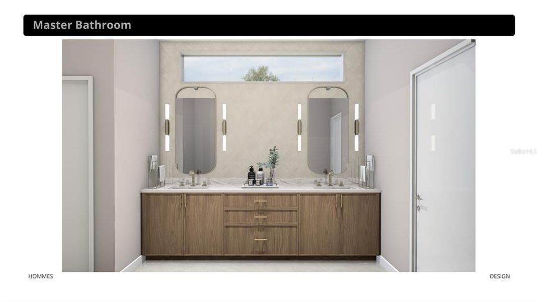 Furnished interior view inside a new home in , Winter Park (Image 28).