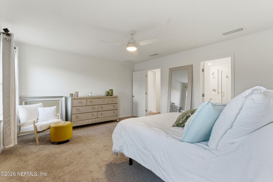 Furnished interior view inside a new home in , St. Johns (Image 28).