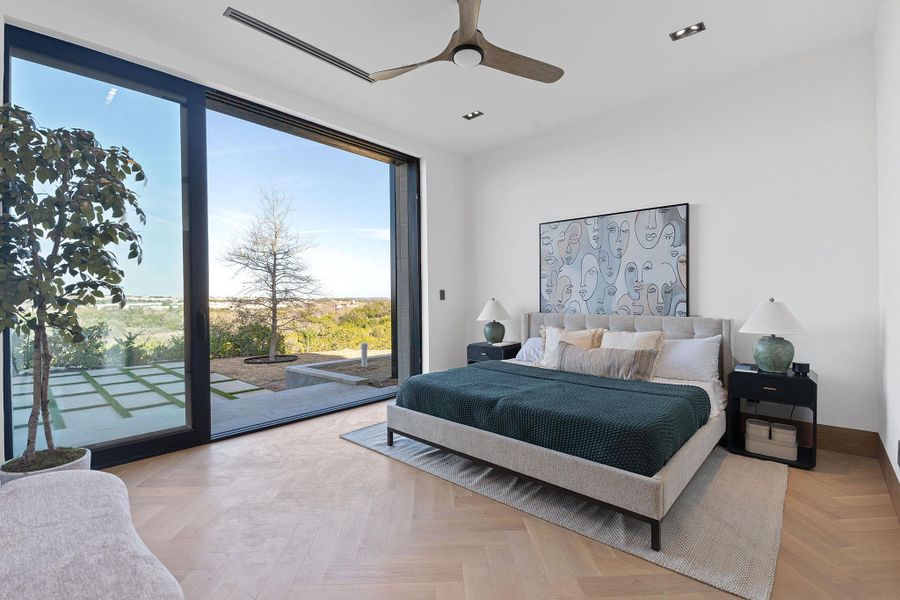 Furnished interior view inside a new home in , Austin (Image 13). Furnished interior view inside a new home in , Austin (Image 13).