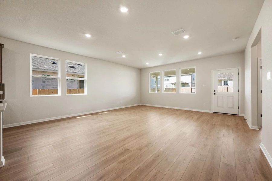 Family Room & Dining Area