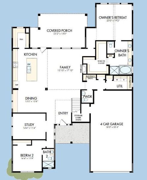 The success of a floor plan is the way you can move through it…You’ll be amazed at how well this home lives…We call it traffic patterns.