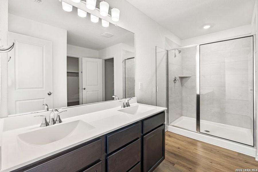 Furnished interior view inside a new home in Knox Ridge, Converse (Image 12). Furnished interior view inside a new home in Knox Ridge, Converse (Image 12).