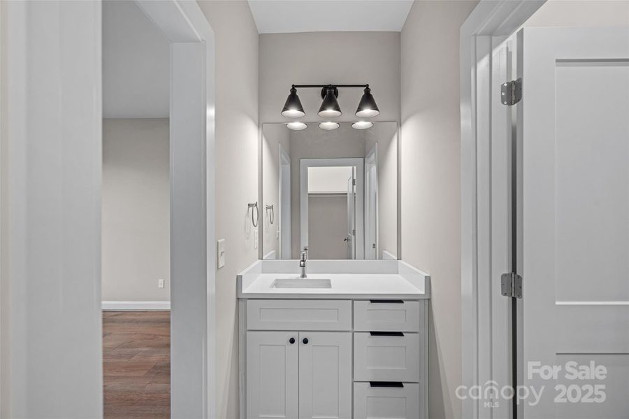 Furnished interior view inside a new home in , Harmony (Image 9).