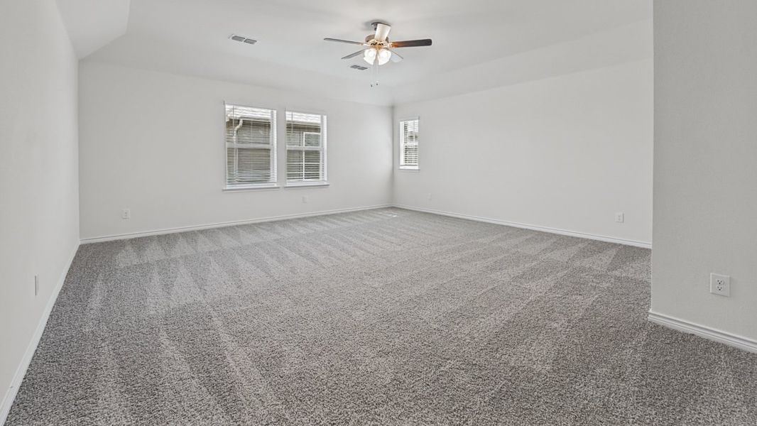 Spacious, unfurnished interior of a new home in Silverado, Aubrey (Image 10). Spacious, unfurnished interior of a new home in Silverado, Aubrey (Image 10).