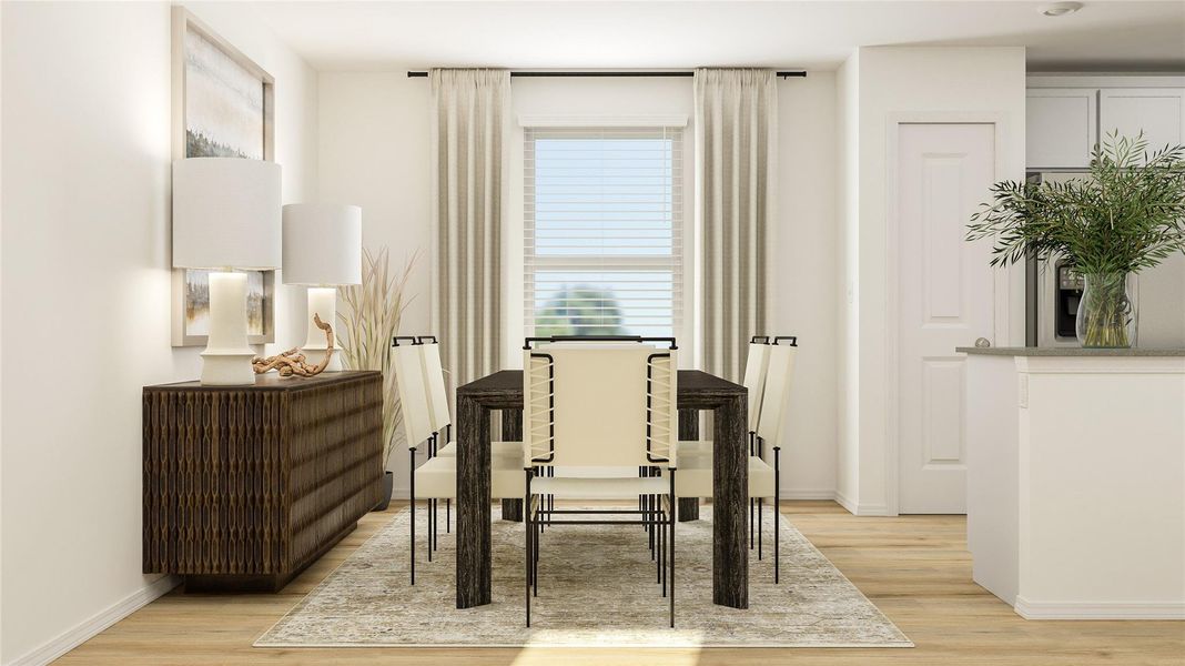 Furnished interior view inside a new home in Plum Creek North: Stonehill Collection, Kyle (Image 2). Furnished interior view inside a new home in Plum Creek North: Stonehill Collection, Kyle (Image 2).