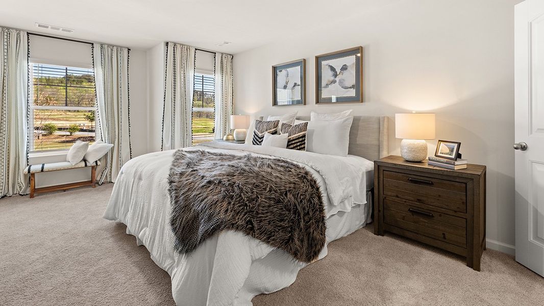 Furnished interior view inside a new home in Mountain Park, Dahlonega (Image 25). Furnished interior view inside a new home in Mountain Park, Dahlonega (Image 25).