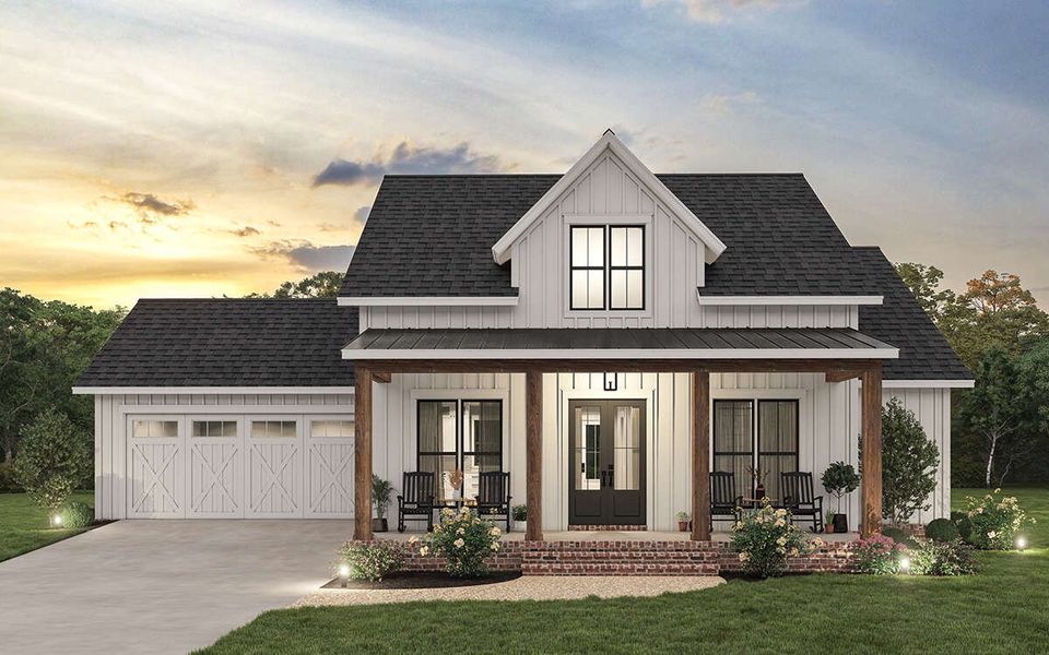 Representative exterior photo of a completed home built from the Chico by Zeal Home Builders in Sunrise Point, Weatherford, TX (Image 15). Representative exterior photo of a completed home built from the Chico by Zeal Home Builders in Sunrise Point, Weatherford, TX (Image 15).