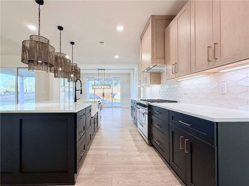 Furnished interior view inside a new home in , Rydal (Image 14).