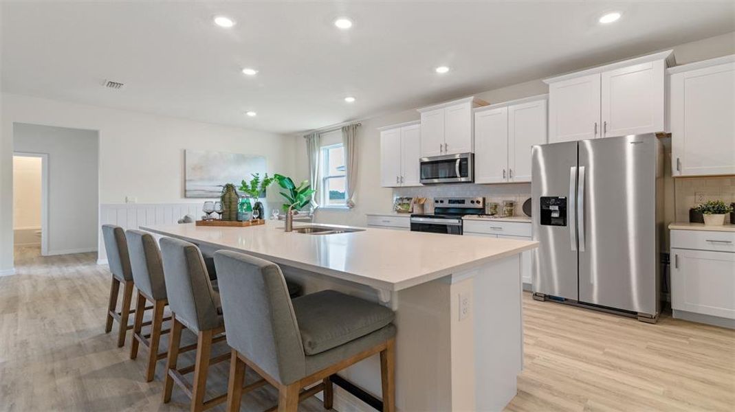 Furnished interior view inside a new home in Archers Mill, Ormond Beach (Image 2).