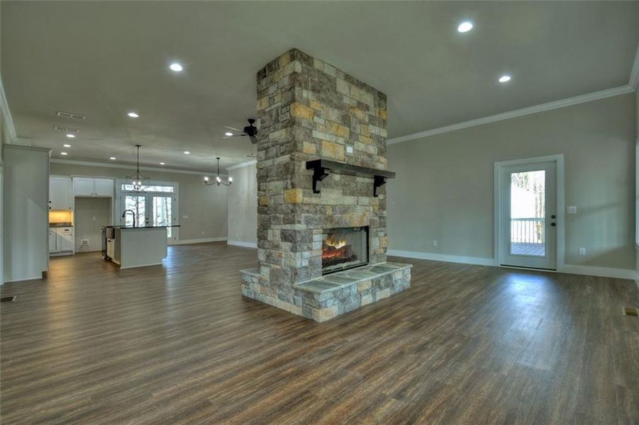 Spacious, unfurnished interior of a new home in , Ellijay (Image 53). Spacious, unfurnished interior of a new home in , Ellijay (Image 53).