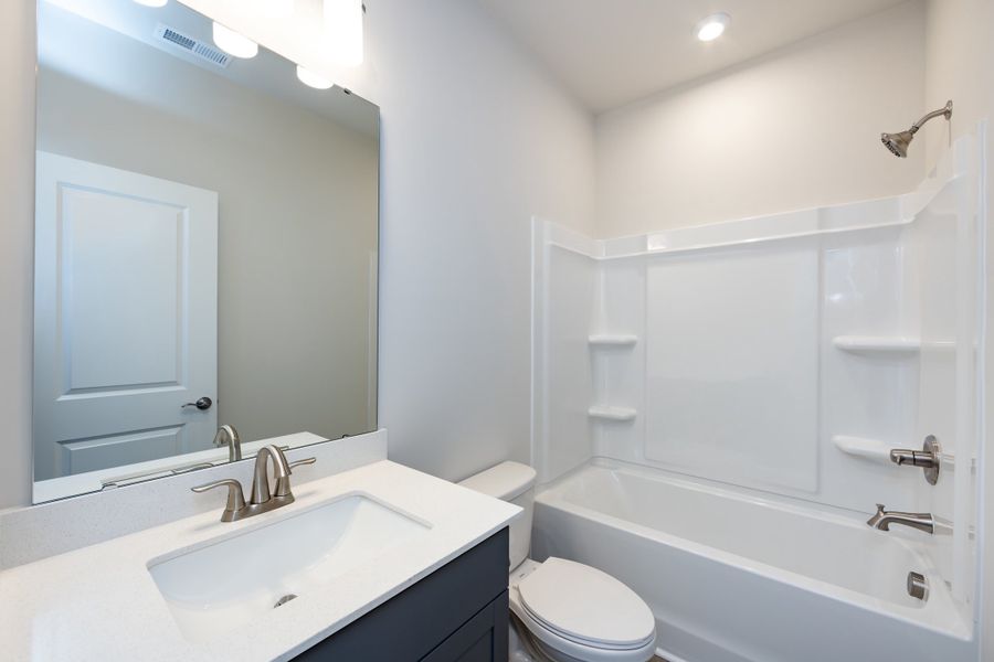 Furnished interior view inside a new home in Fifteen 15 Cannon, Charlotte (Image 10).