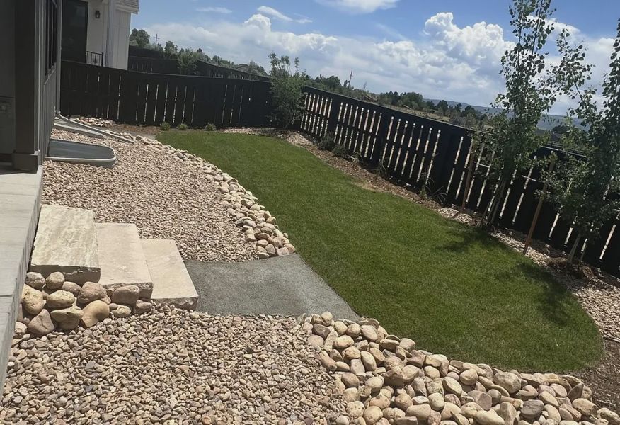 Homesite 263 Backyard Landscaping - 17 of 19