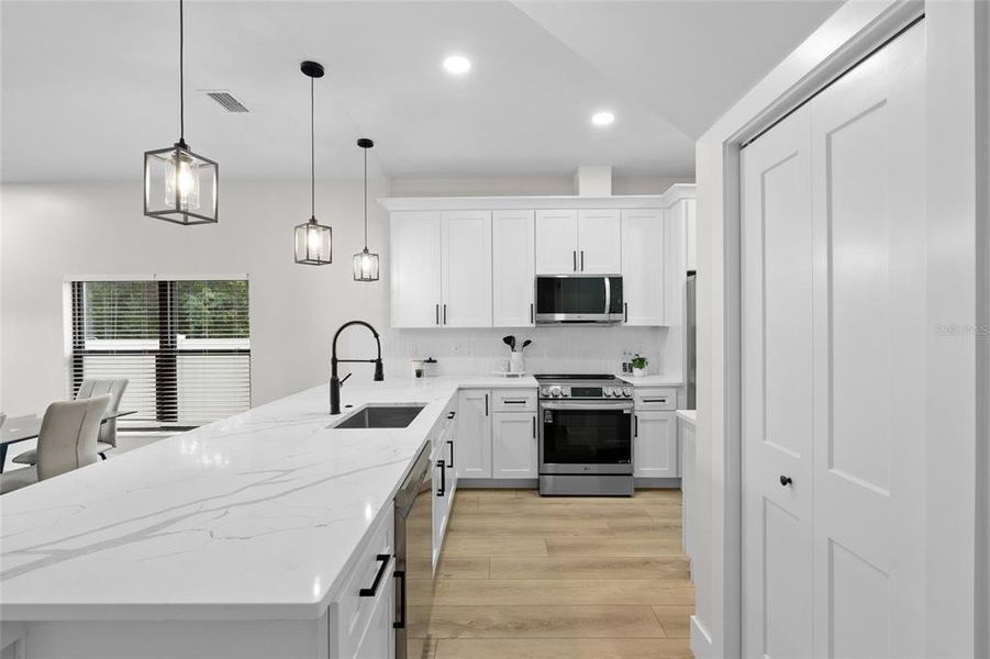 Furnished interior view inside a new home in , Tampa (Image 10).