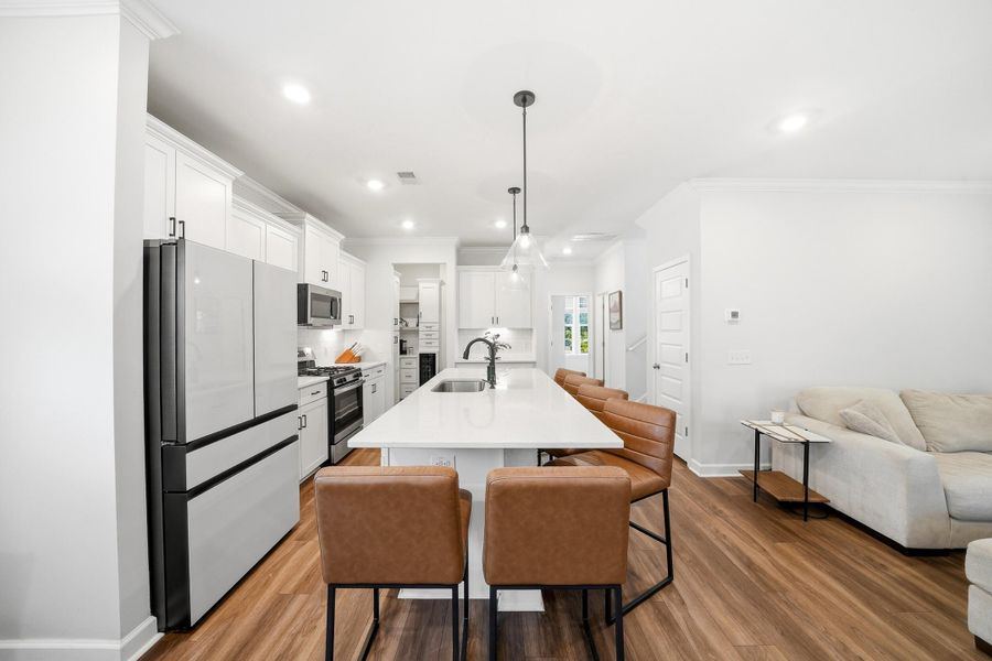 Furnished interior view inside a new home in Six Oaks, Summerville (Image 6).