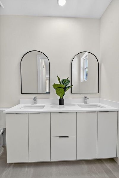 Furnished interior view inside a new home in , Jupiter (Image 33).