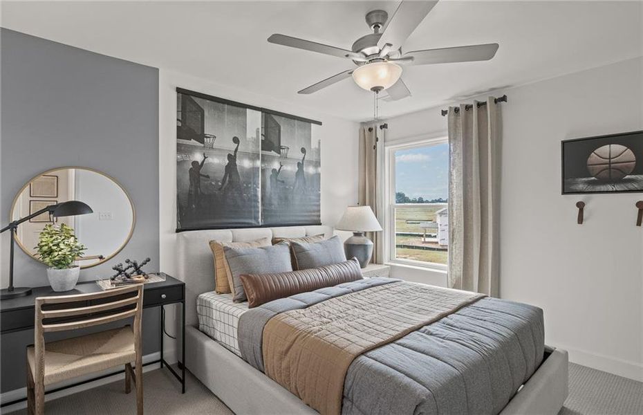 Furnished interior view inside a new home in Anderson Point Estates, McDonough (Image 16). Furnished interior view inside a new home in Anderson Point Estates, McDonough (Image 16).
