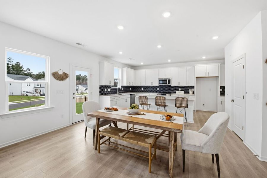 Representative furnished interior of a home built from the Bedford by Taylor Morrison in Hickory Grove, Sanford (Image 7).