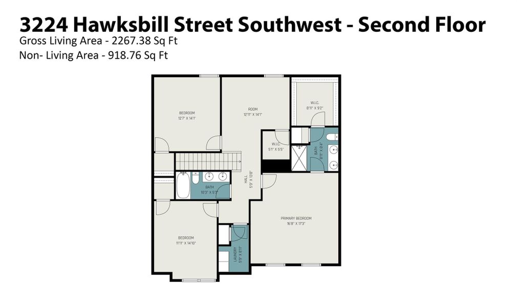 2D floor plan layout of this home in , Concord, NC (Image 5). 2D floor plan layout of this home in , Concord, NC (Image 5).