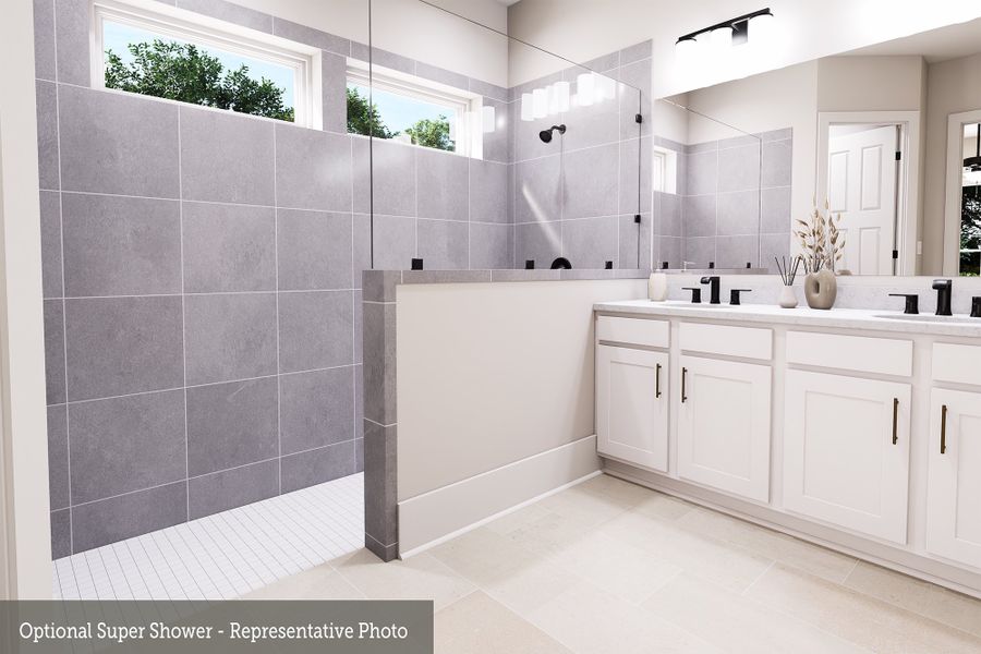 The Lilac - Optional Super Shower