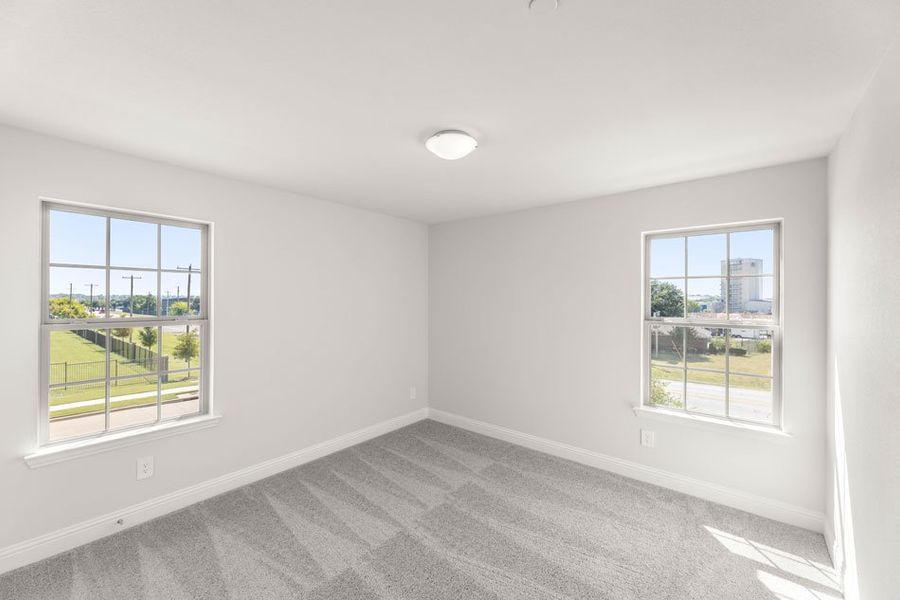 Representative exterior photo of a completed home built from the Palestine by Impression Homes in Main Street Village, Mansfield, TX (Image 23). Representative exterior photo of a completed home built from the Palestine by Impression Homes in Main Street Village, Mansfield, TX (Image 23).