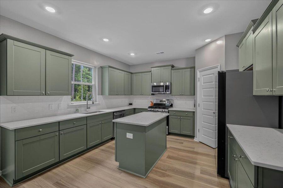 Furnished interior view inside a new home in Limehouse Village: Arbor Series, Summerville (Image 26).