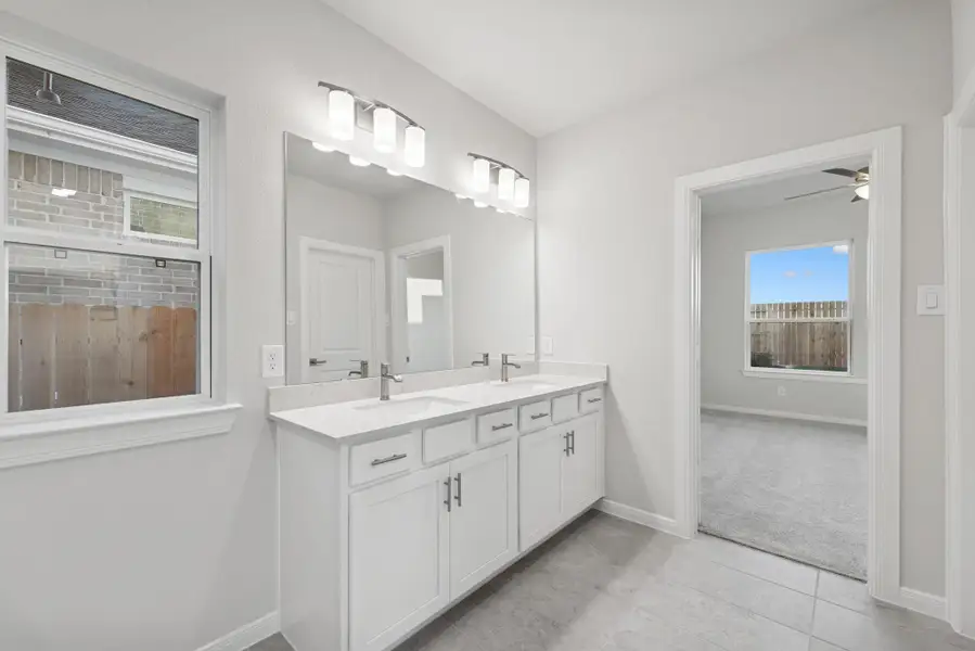 Furnished interior view inside a new home in The Grand Prairie 40’, Hockley (Image 11). Furnished interior view inside a new home in The Grand Prairie 40’, Hockley (Image 11).