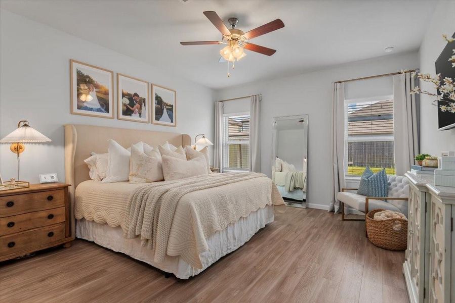 Furnished interior view inside a new home in , Montgomery (Image 15). Furnished interior view inside a new home in , Montgomery (Image 15).