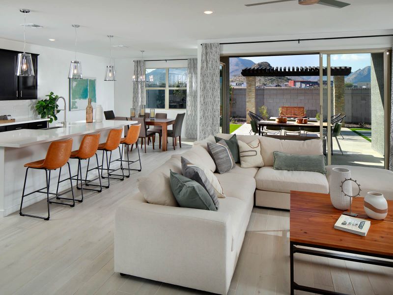 Furnished interior view inside a new home in San Tan Groves - Reserve Series, San Tan Valley (Image 5).
