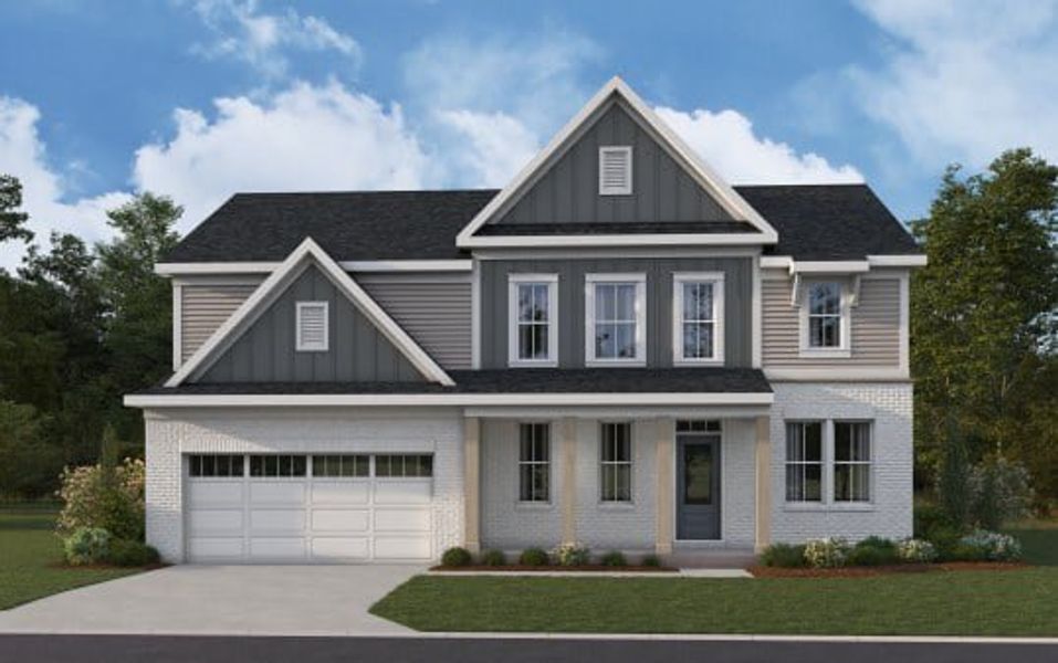 Representative exterior photo of a completed home built from the Wyatt by Fischer Homes in The Sandbar, Anna Maria, FL (Image 8).