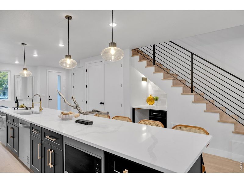 Furnished interior view inside a new home in , Denver (Image 8).