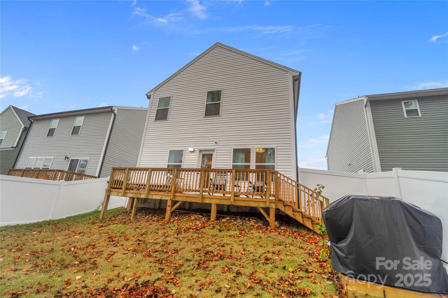 Exterior details and patio area of a home in Aubreywood, Charlotte (Image 24). Exterior details and patio area of a home in Aubreywood, Charlotte (Image 24).