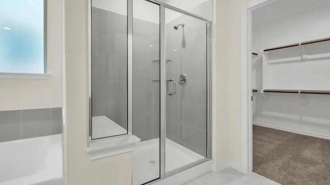 Furnished interior view inside a new home in The Landing at Hidden Lakes, McKinney (Image 11).