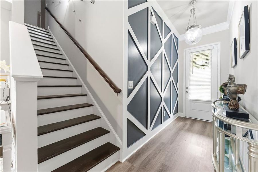 Furnished interior view inside a new home in , Decatur (Image 9).