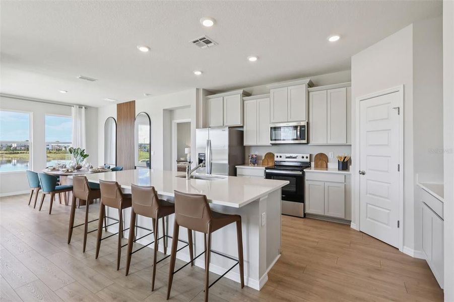 Furnished interior view inside a new home in Hawthorne Ranch, Lakeland (Image 16).