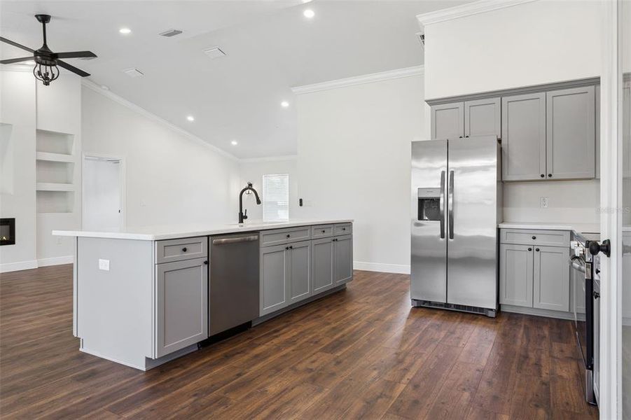 Furnished interior view inside a new home in , Weeki Wachee (Image 6).