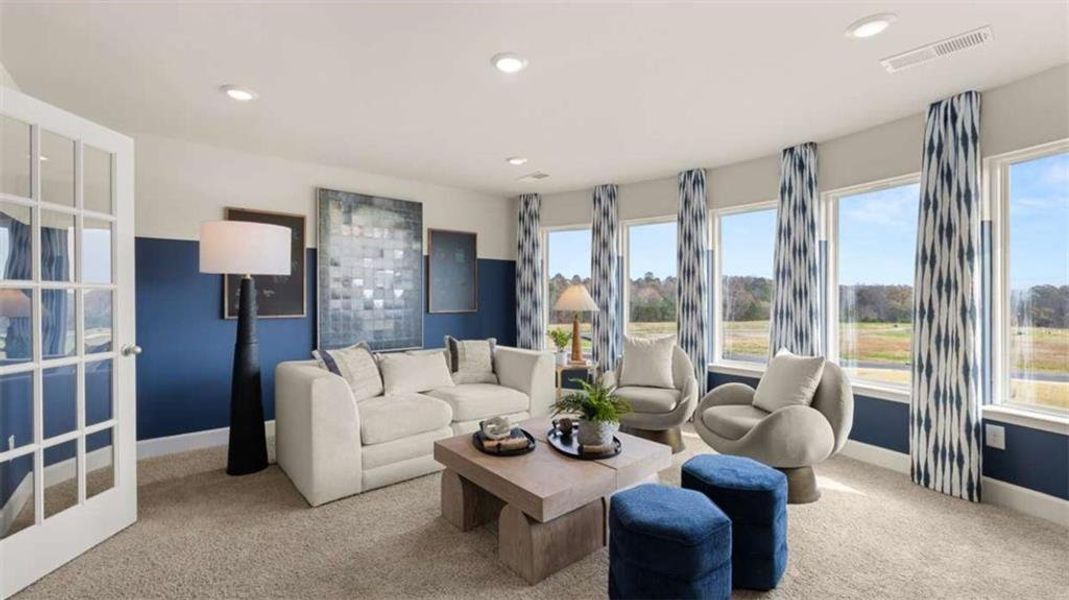Furnished interior view inside a new home in Evergreen Crossing, Locust Grove (Image 27).