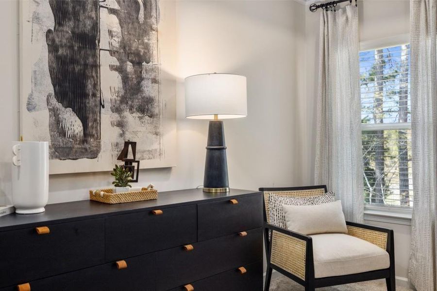 Furnished interior view inside a new home in The Andros, Dalton (Image 3).