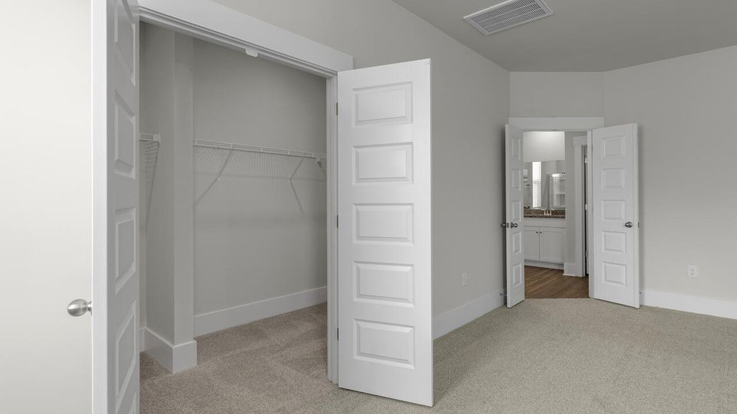 Representative unfurnished interior of a home built from the TILLMAN by D.R. Horton in The Preserve at Tidewater, Sneads Ferry (Image 30).