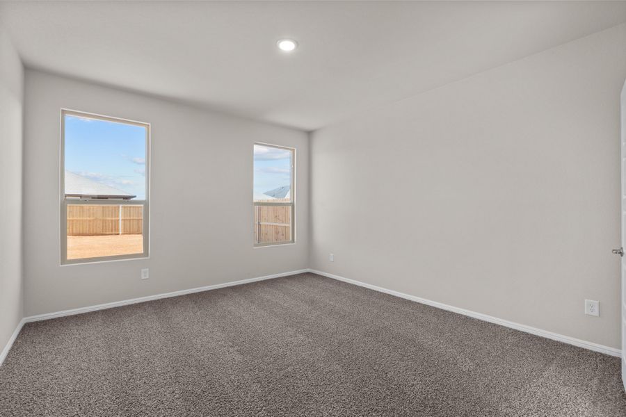 Representative unfurnished interior of a home built from the Gulfport by D.R. Horton in Yukon Ridge, Odessa (Image 19). Representative unfurnished interior of a home built from the Gulfport by D.R. Horton in Yukon Ridge, Odessa (Image 19).