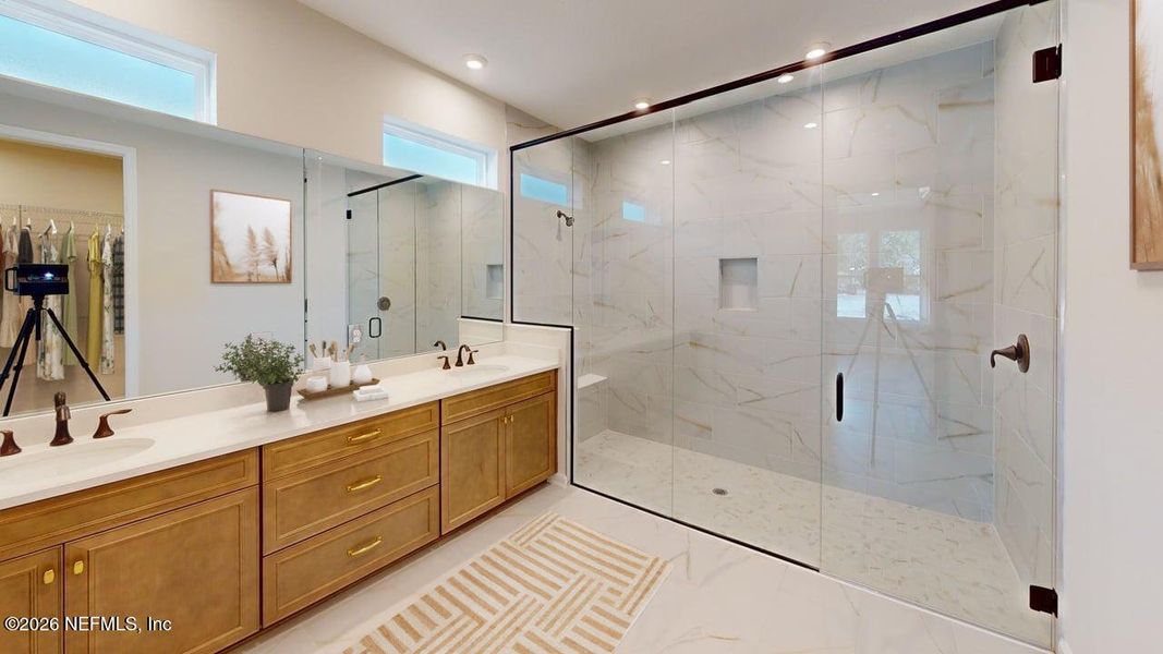 Furnished interior view inside a new home in RiverTown, St. Johns (Image 8).