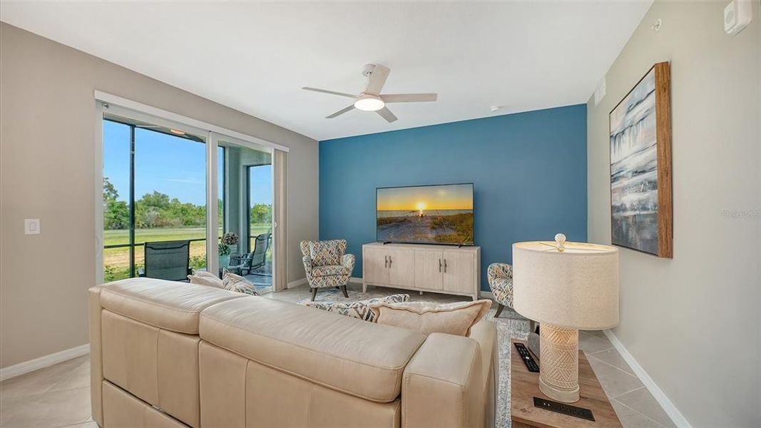 Furnished interior view inside a new home in , Venice (Image 29).