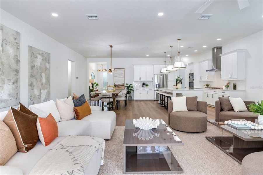 Furnished interior view inside a new home in , Gulfport (Image 60). Furnished interior view inside a new home in , Gulfport (Image 60).